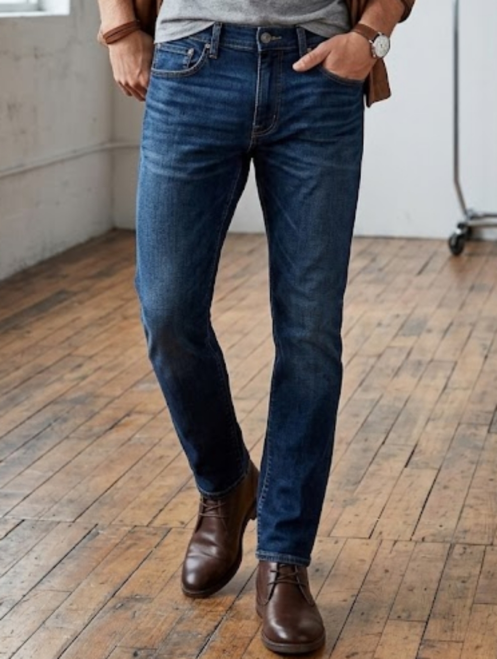 American Eagle Men's Jeans Blue Size 33 W 17" R 10.5" I 30.5"